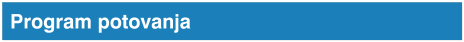 Program potovanja